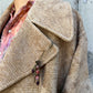 Needle-Punched Velvet Over Coat