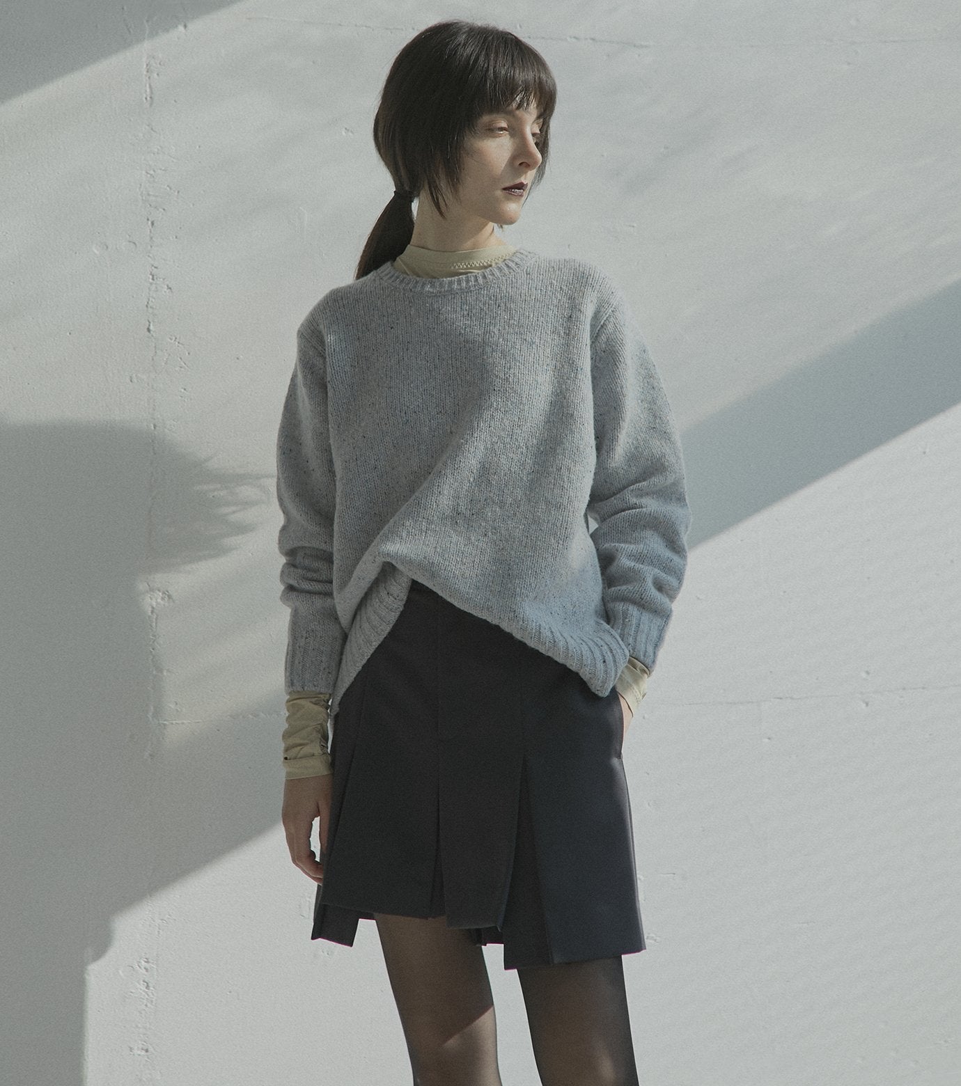 Color Nep Knit