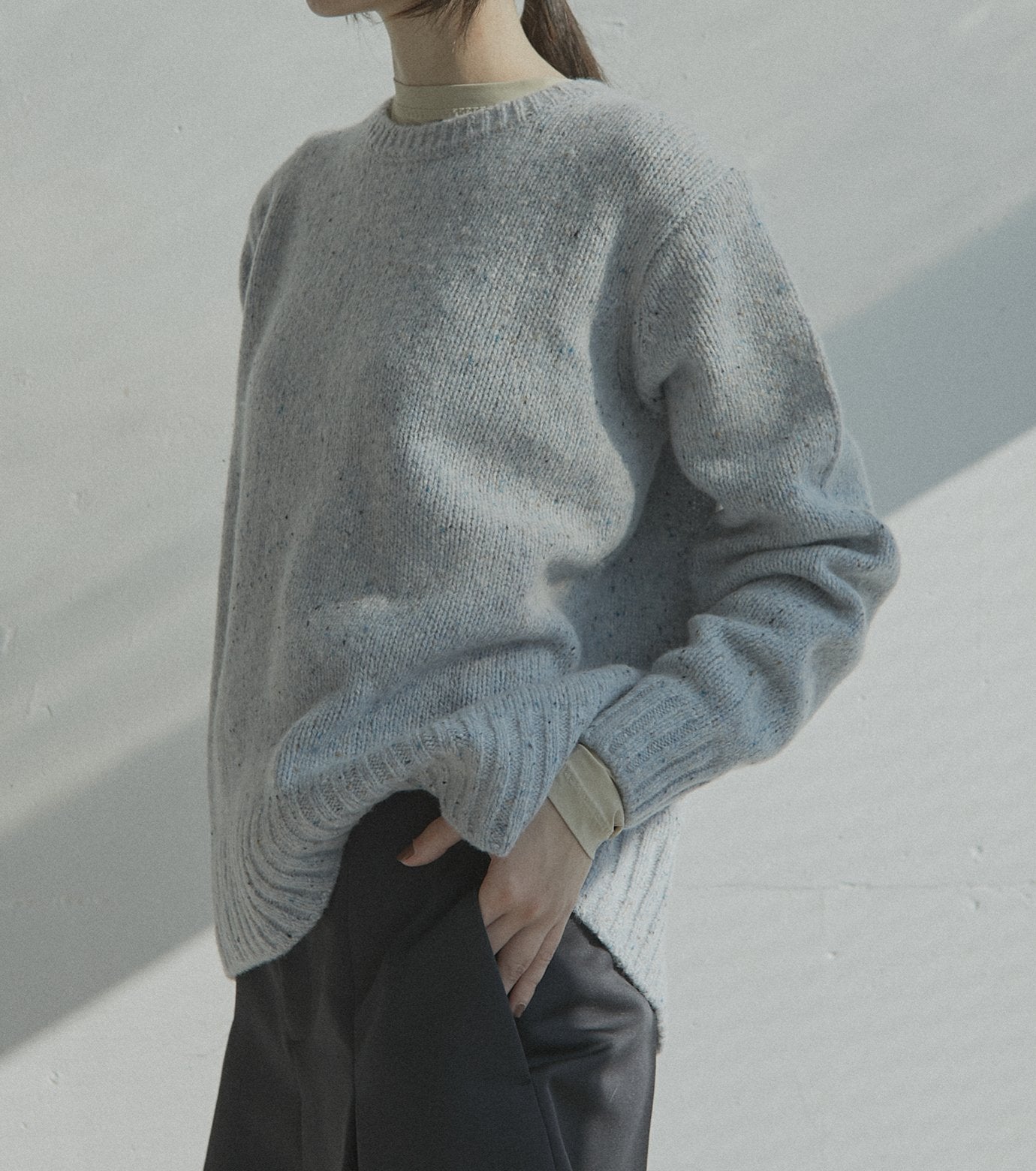 Color Nep Knit