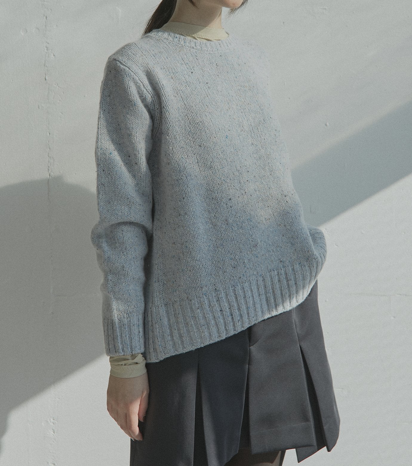 Color Nep Knit