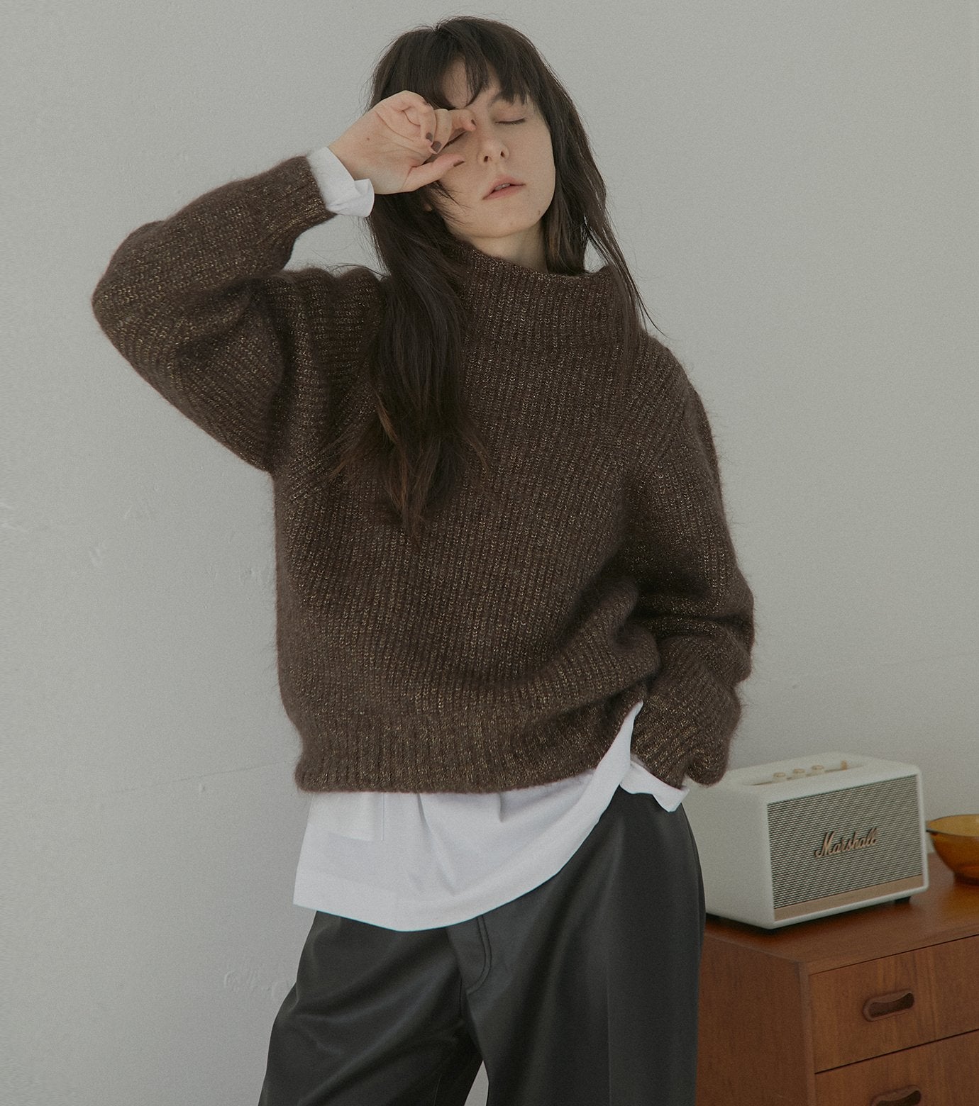 Mohair Lame Knit