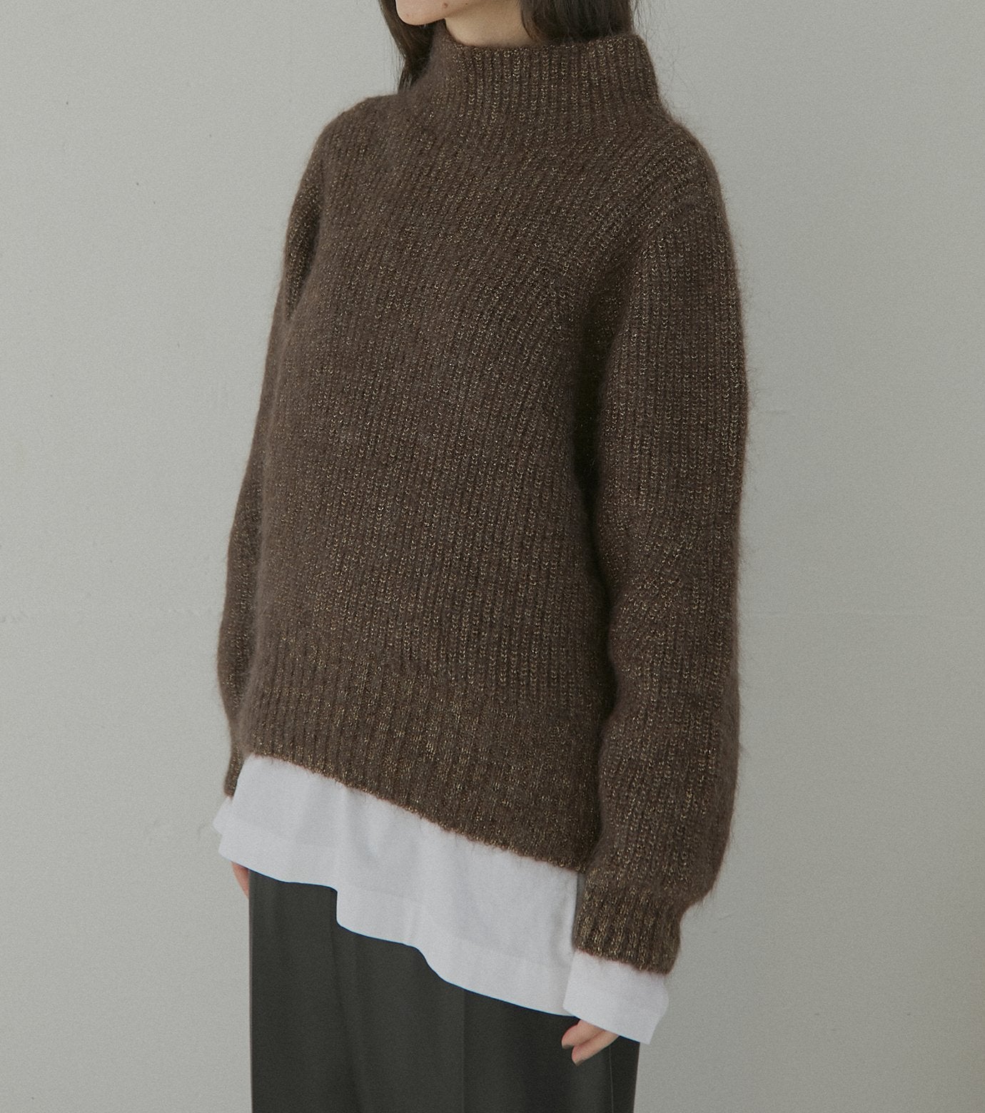 Mohair Lame Knit