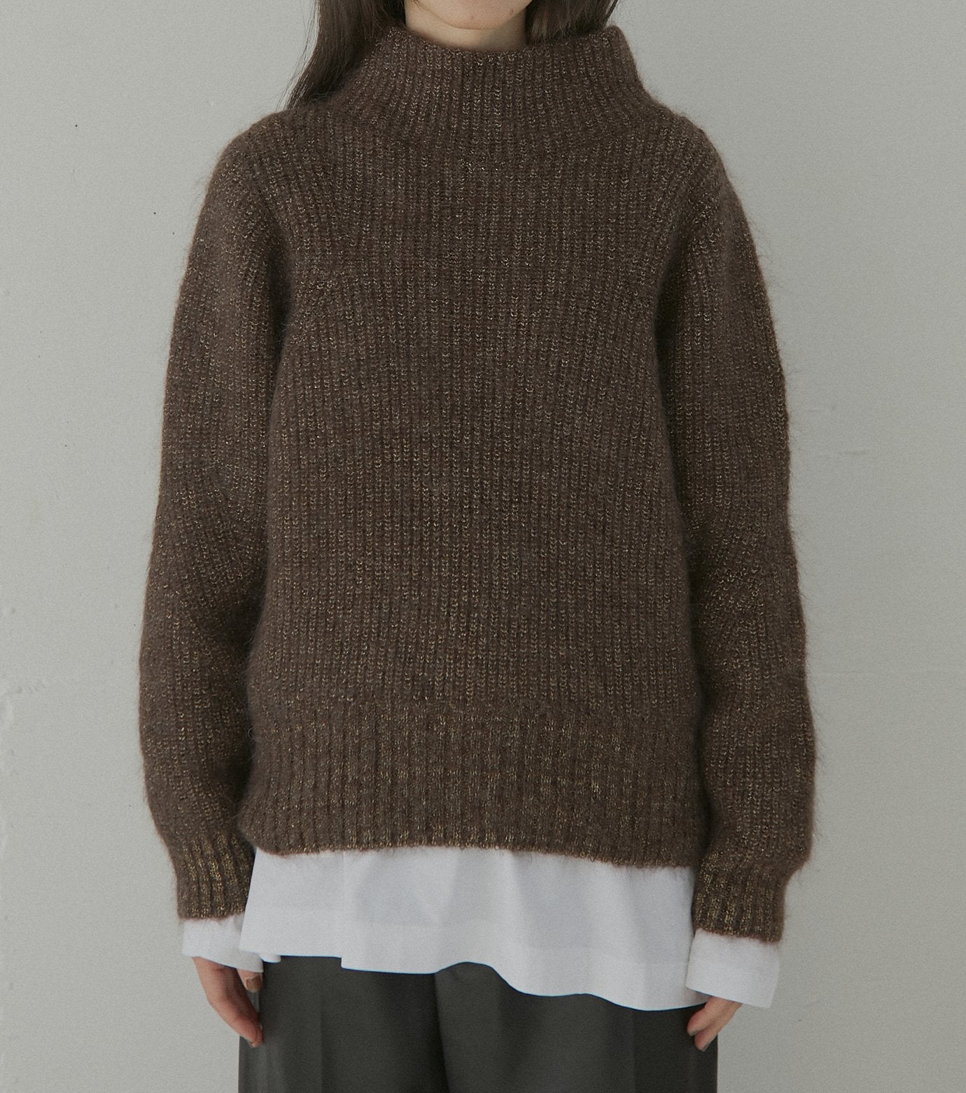 Mohair Lame Knit