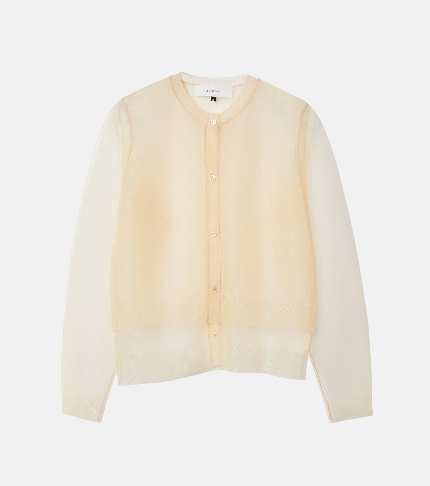 Sheer Layered Cardigan