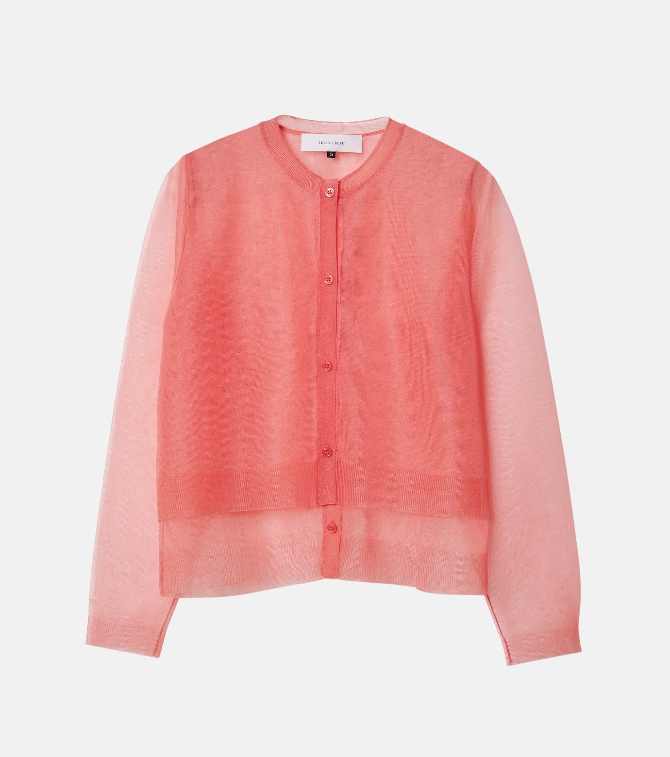 Sheer Layered Cardigan