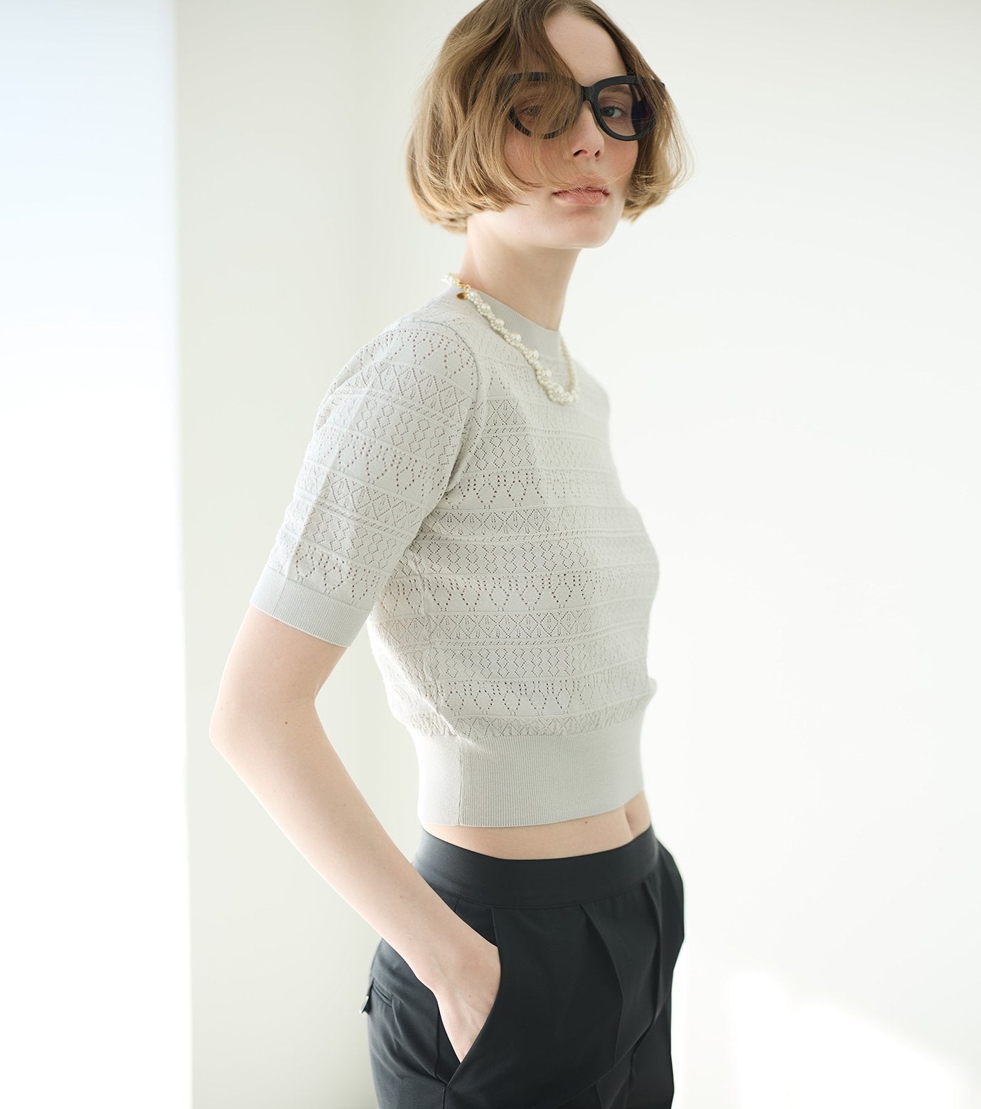 Compact Knit Top