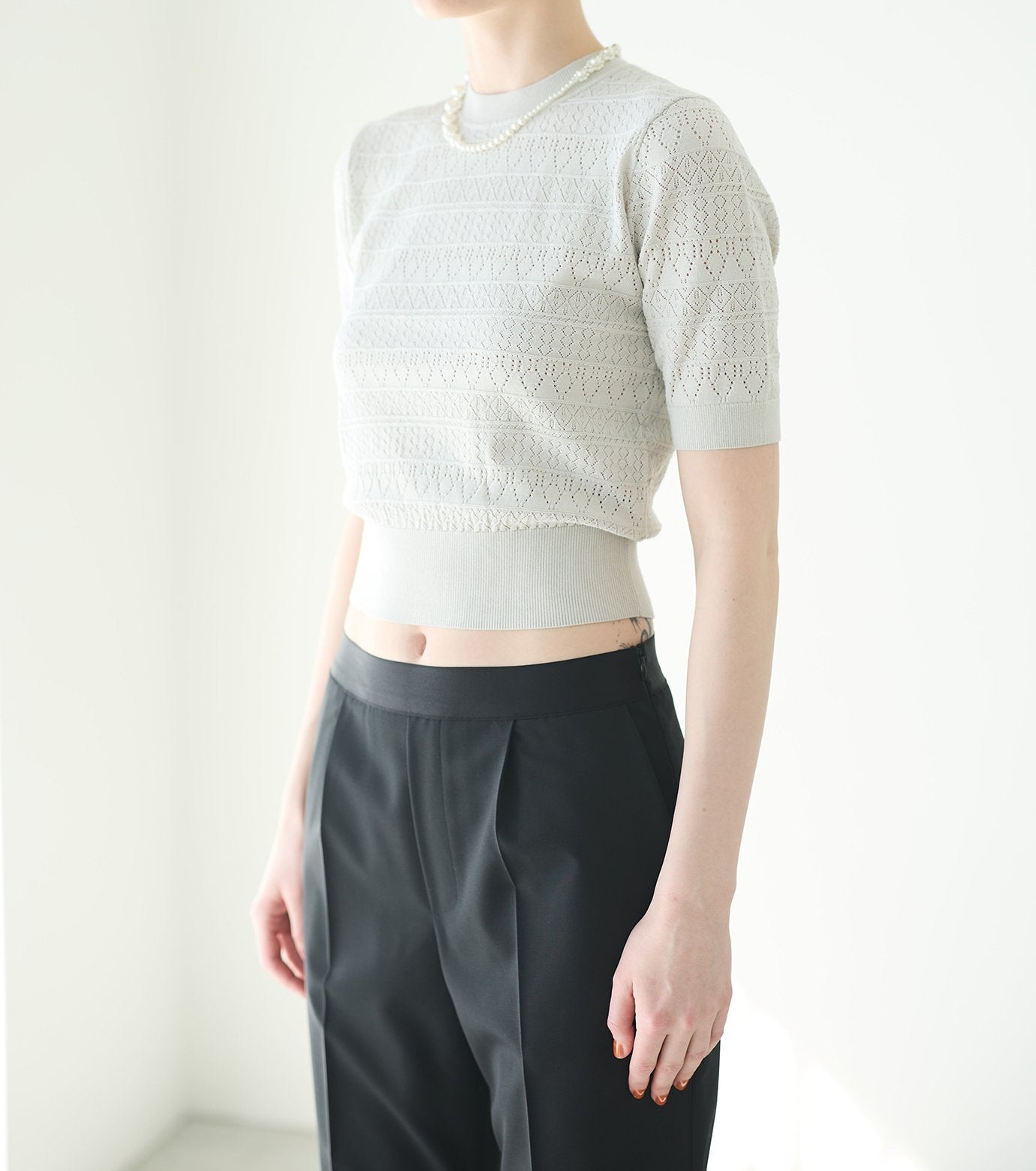 Compact Knit Top