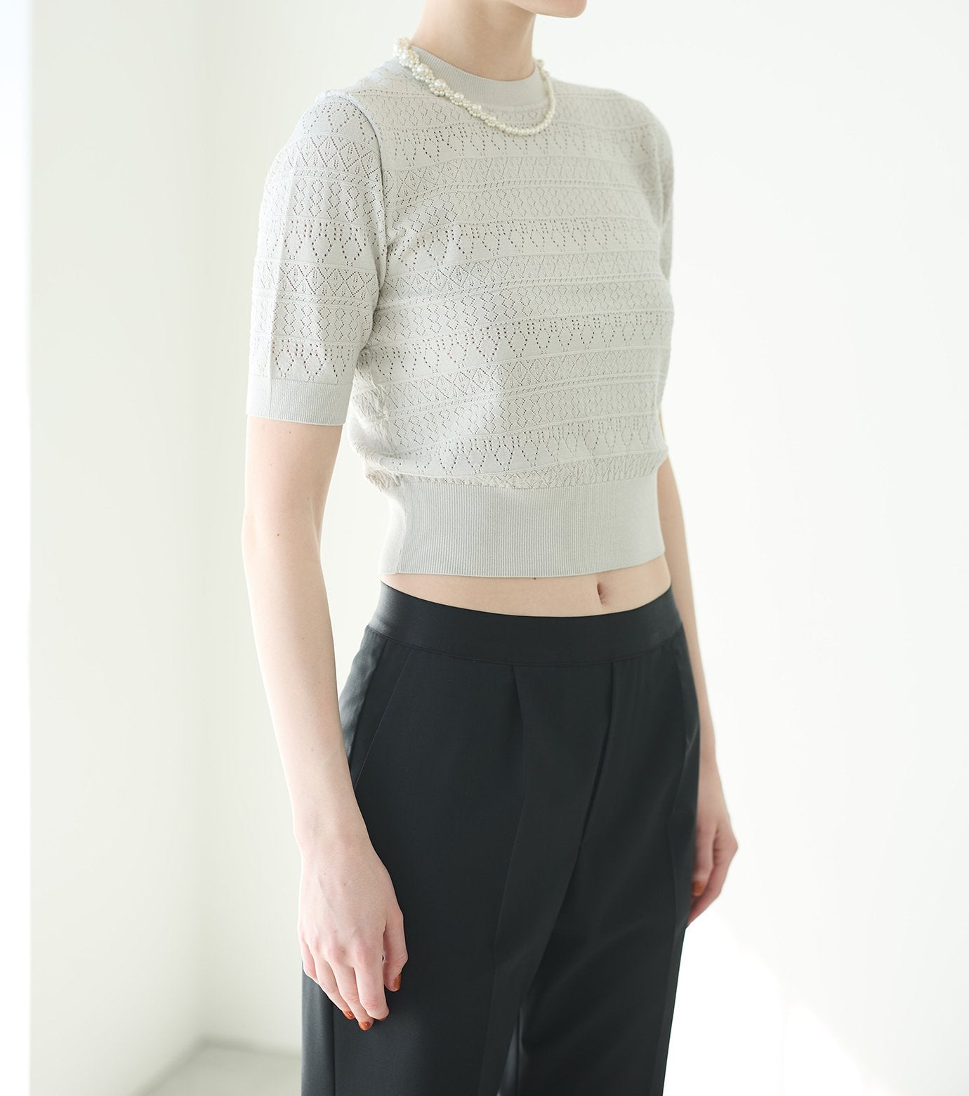 Compact Knit Top