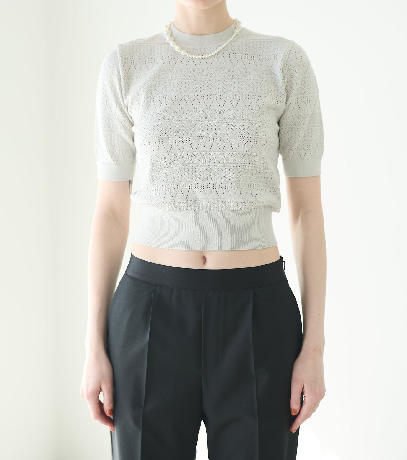 Compact Knit Top