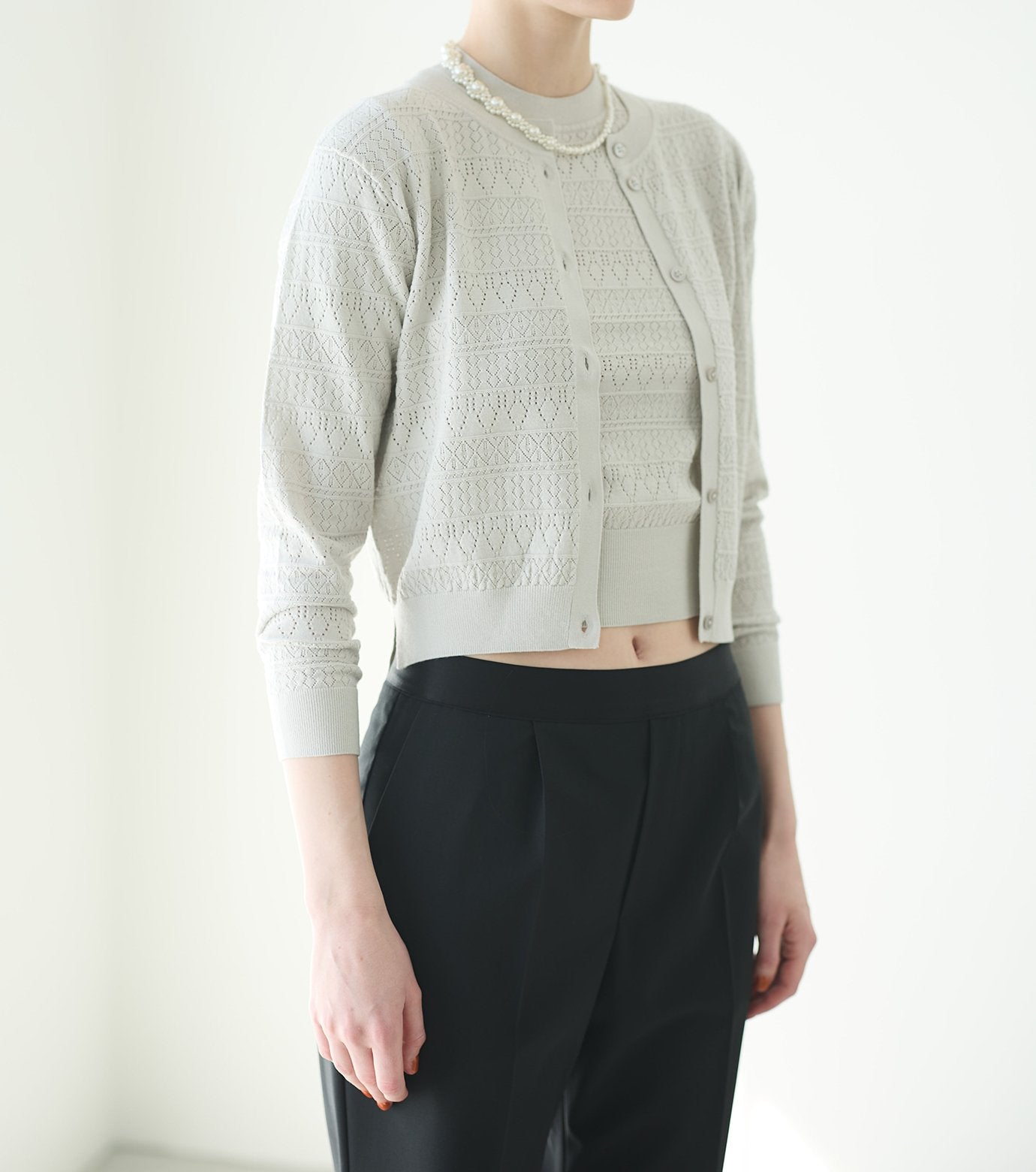 Compact Knit Cardigan