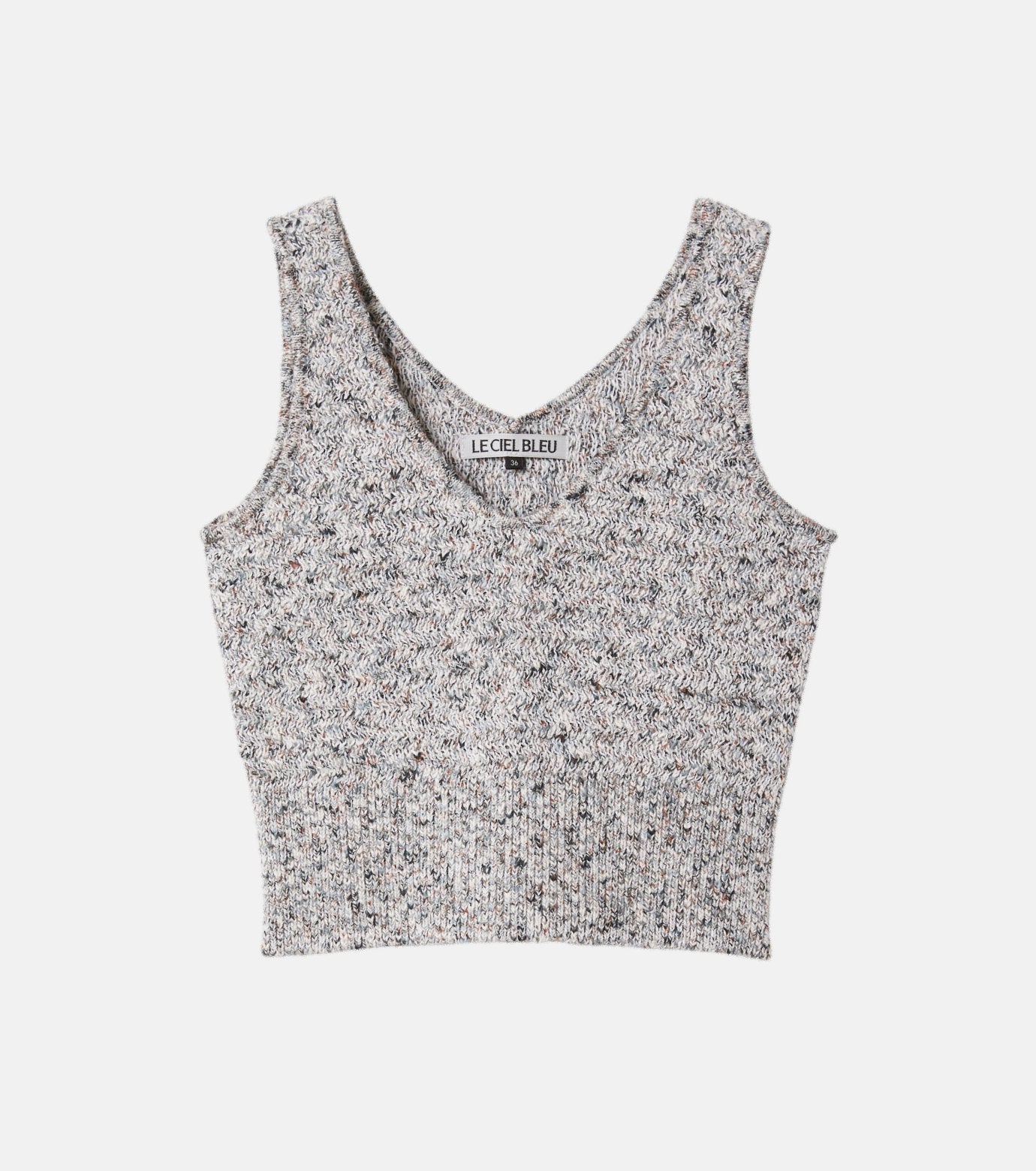 Tweed Melange Knit TOP