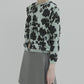 Flower Jacquard Cardigan