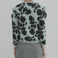 Flower Jacquard Cardigan