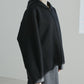 Drape Hoodie Blouson