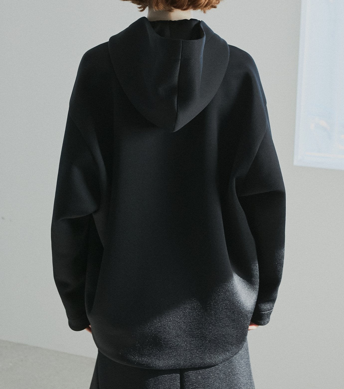 Drape Hoodie Blouson