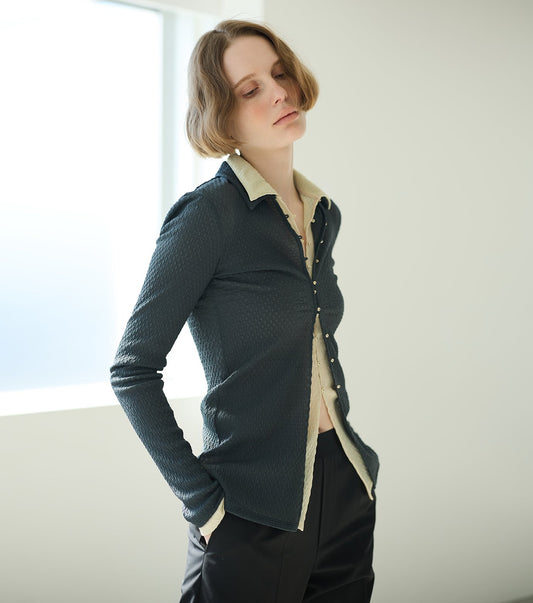 Sheer Russel Cut Tops