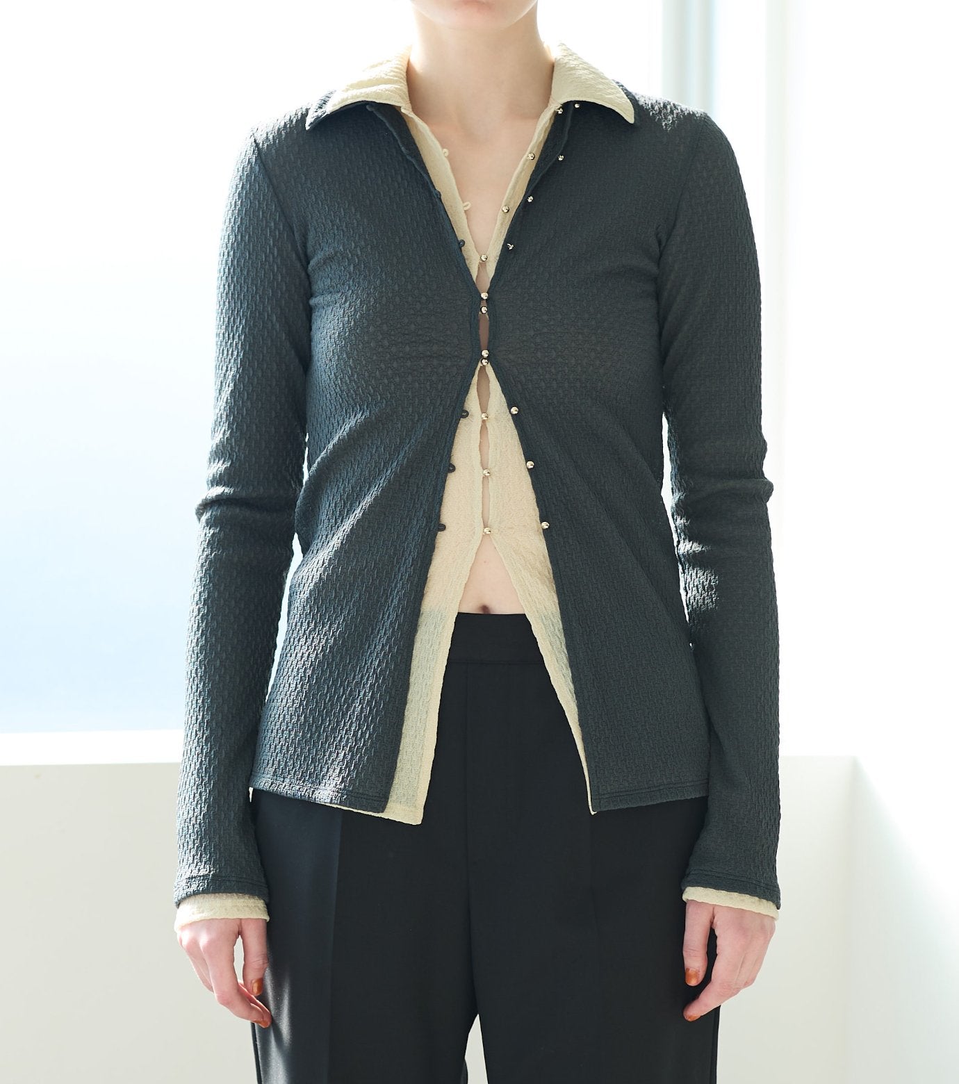 Sheer Russel Cut Tops