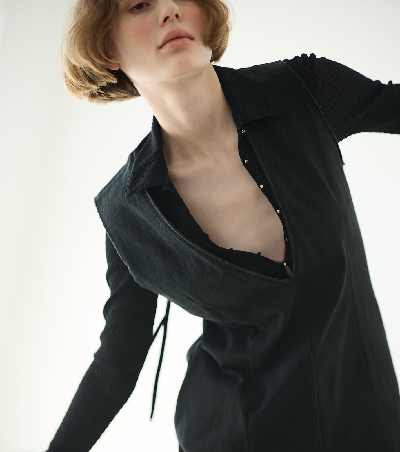 Sheer Russel Cut Tops