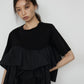 Short Ruffle Cut Tops