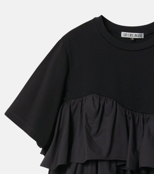 Short Ruffle Cut Tops