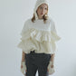 Short Ruffle Cut Tops