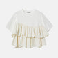 Short Ruffle Cut Tops