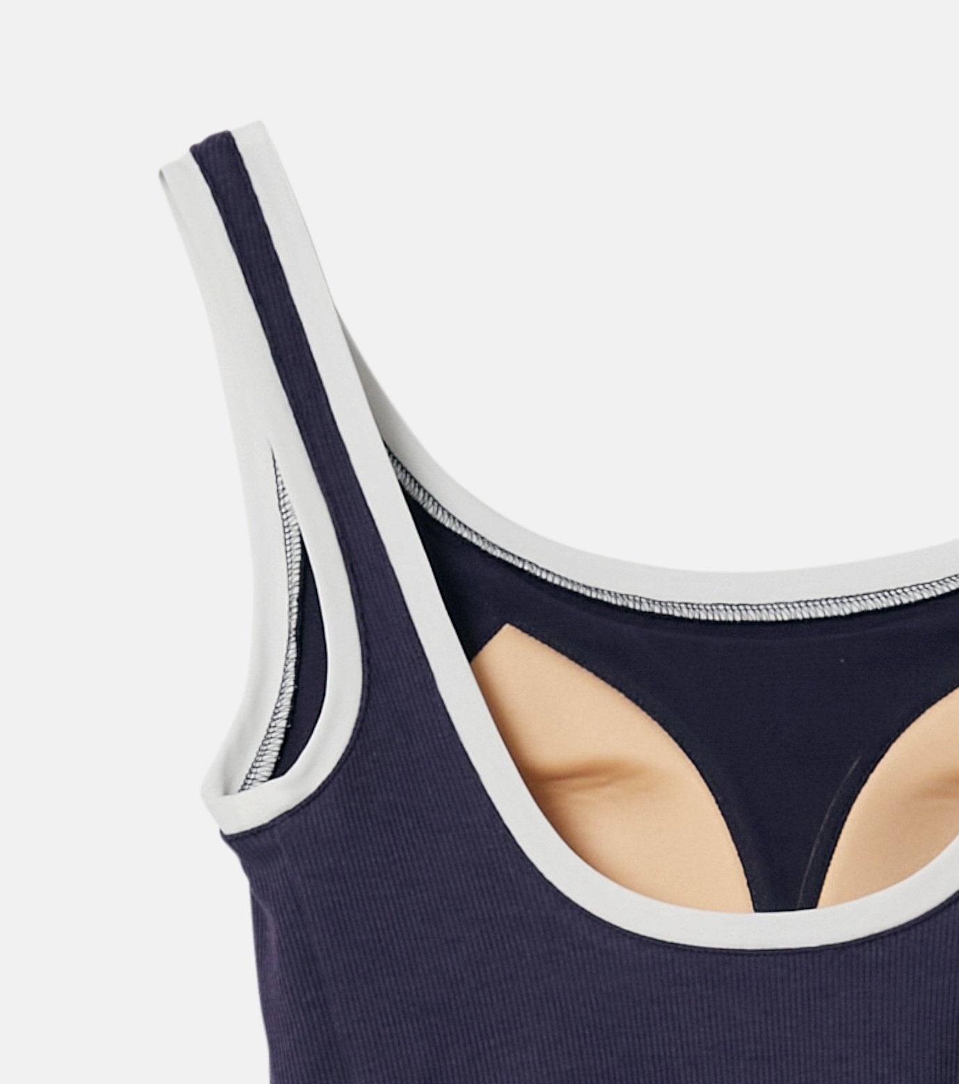 Color Trimmed Tank Top
