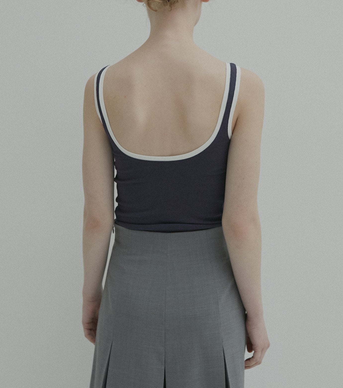 Color Trimmed Tank Top