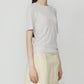 Semi Sheer Triangle Bra Jersey Top