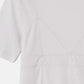 Semi Sheer Triangle Bra Jersey Top