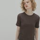 Semi Sheer Triangle Bra Jersey Top
