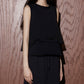Chiffon x Cotton Tank Top