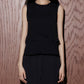 Chiffon x Cotton Tank Top