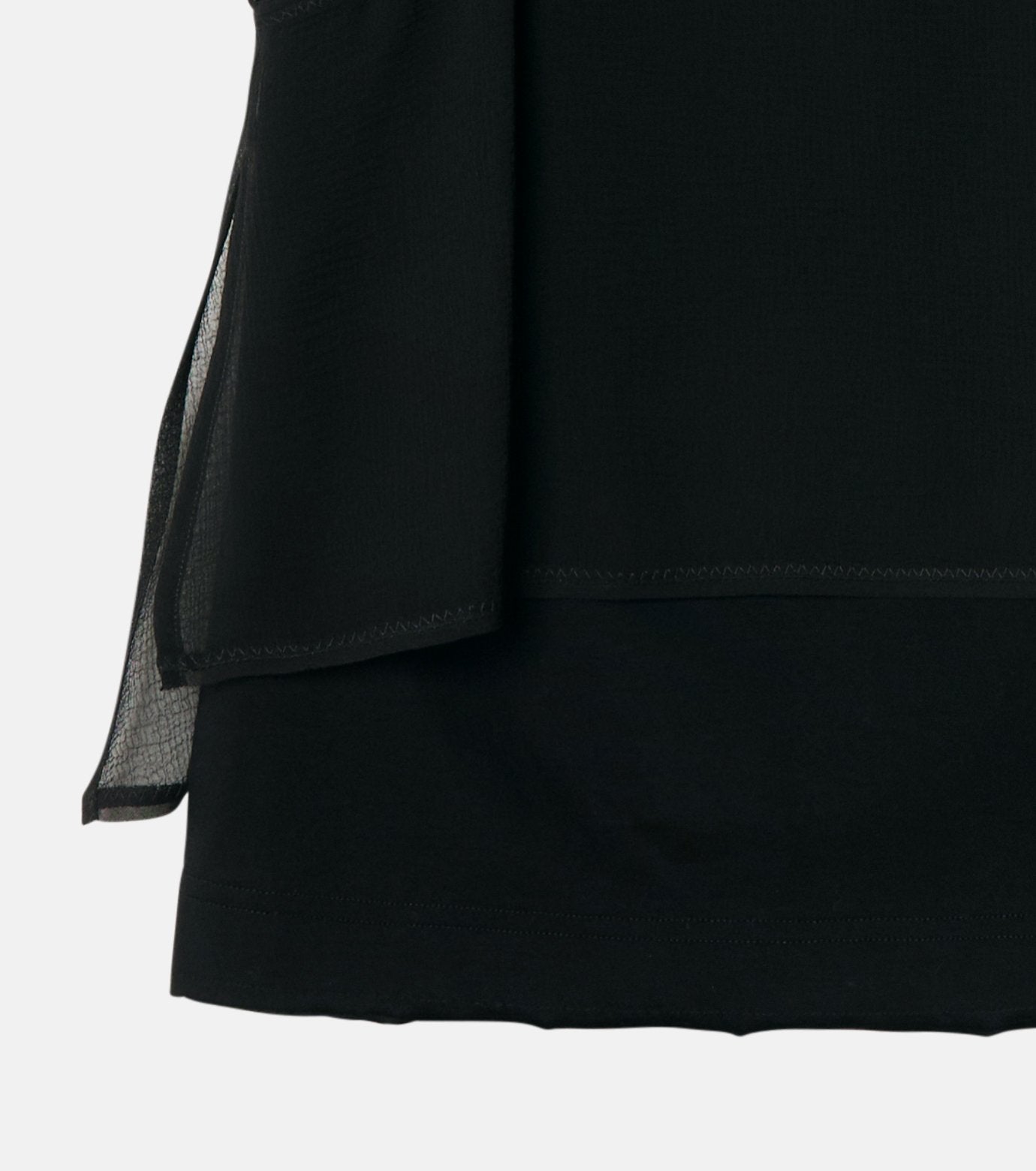 Chiffon x Cotton Tank Top