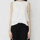 Chiffon x Cotton Tank Top