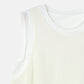 Chiffon x Cotton Tank Top
