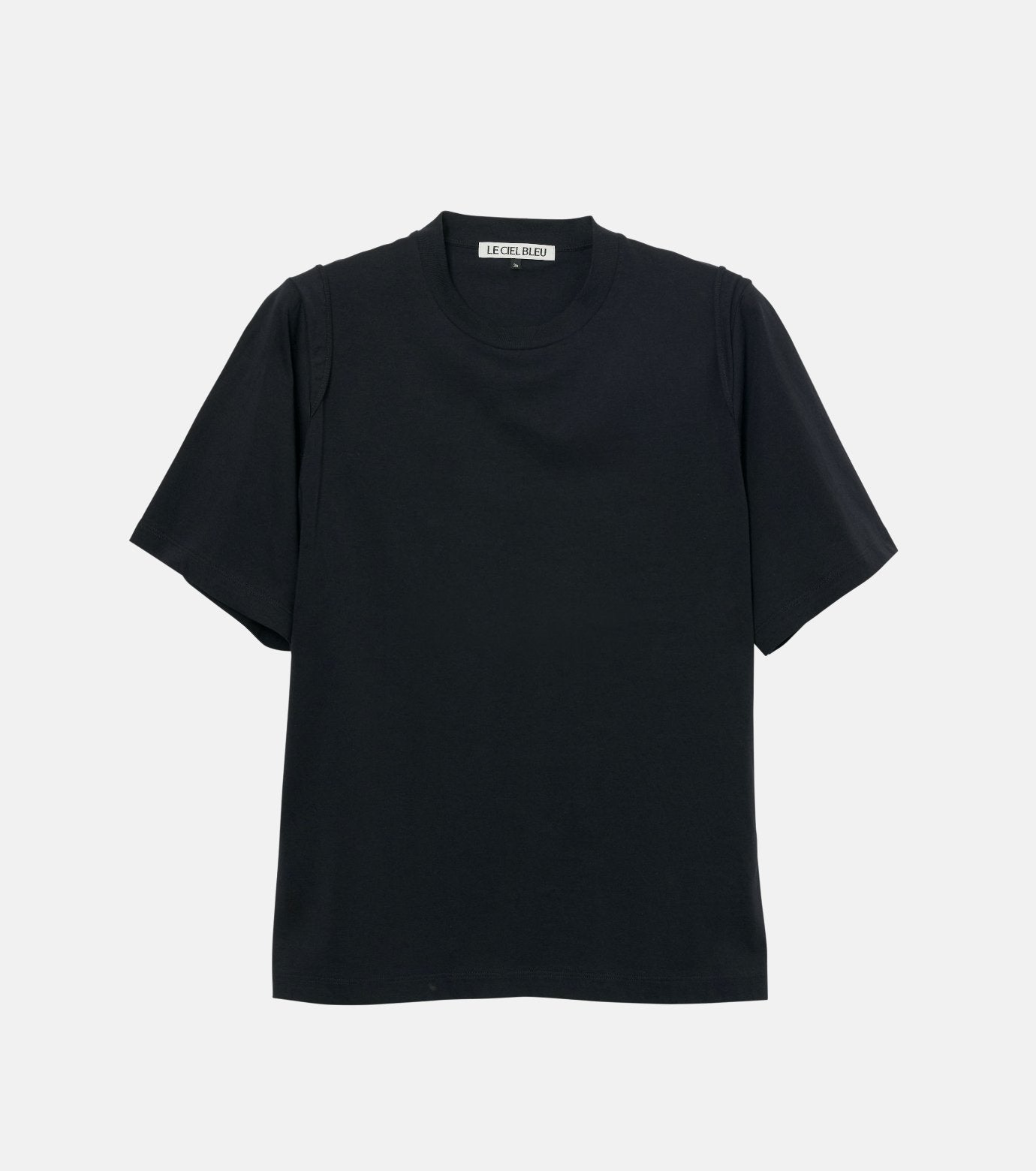 T-Shirt with Hook and Eye Detail