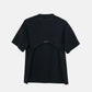 T-Shirt with Hook and Eye Detail