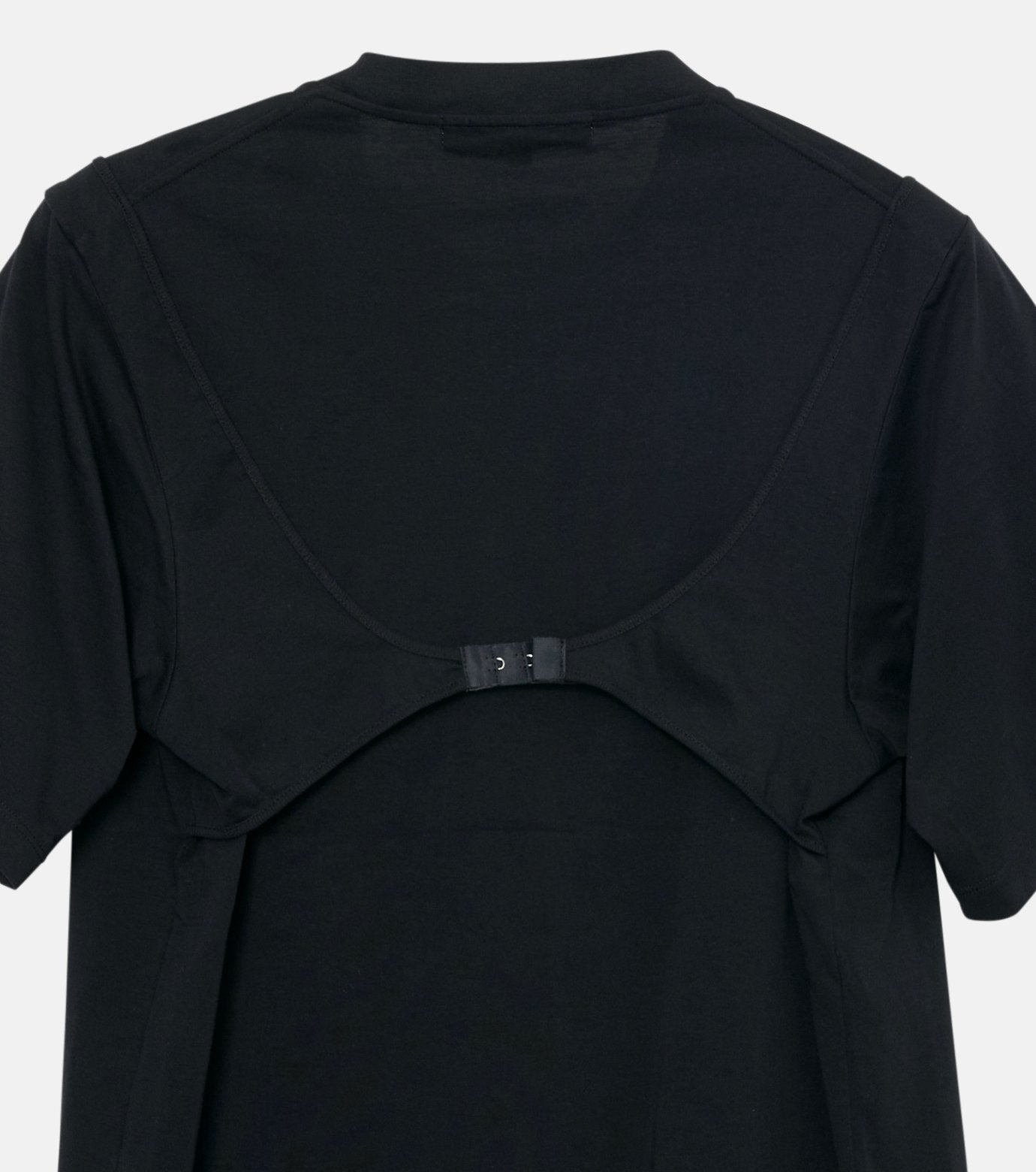 T-Shirt with Hook and Eye Detail