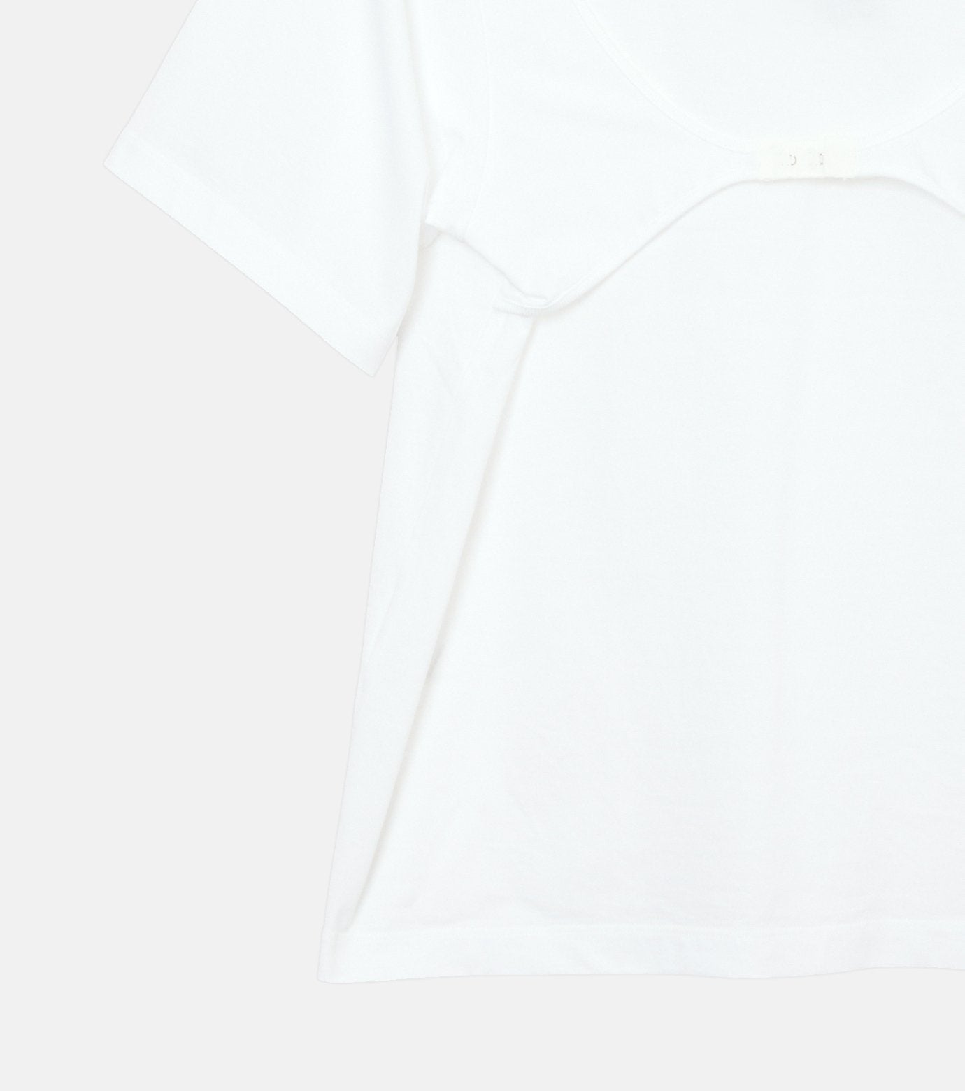 T-Shirt with Hook and Eye Detail