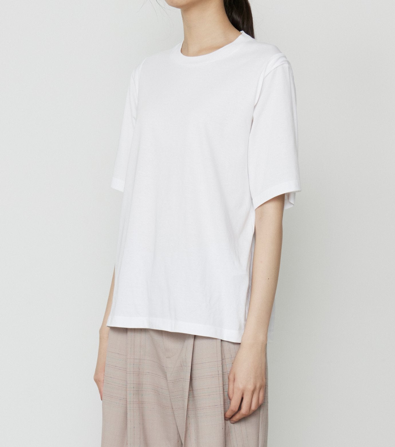 T-Shirt with Hook and Eye Detail