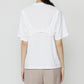 T-Shirt with Hook and Eye Detail