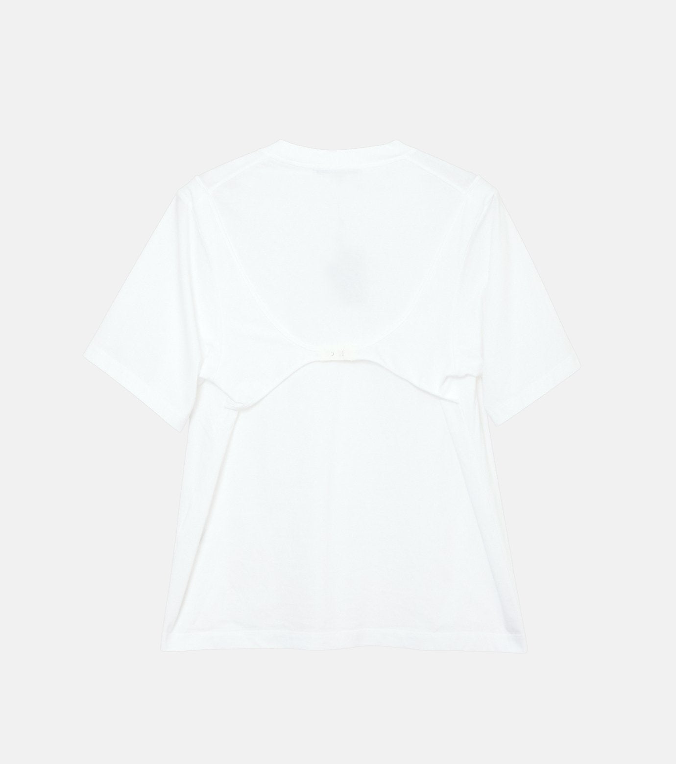 T-Shirt with Hook and Eye Detail