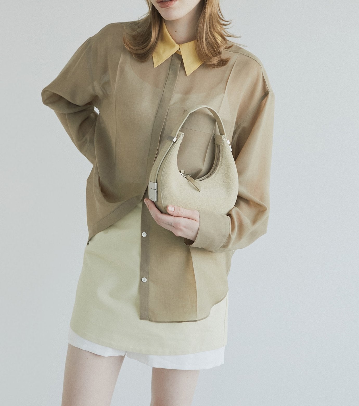 Voile Front Press Shirt