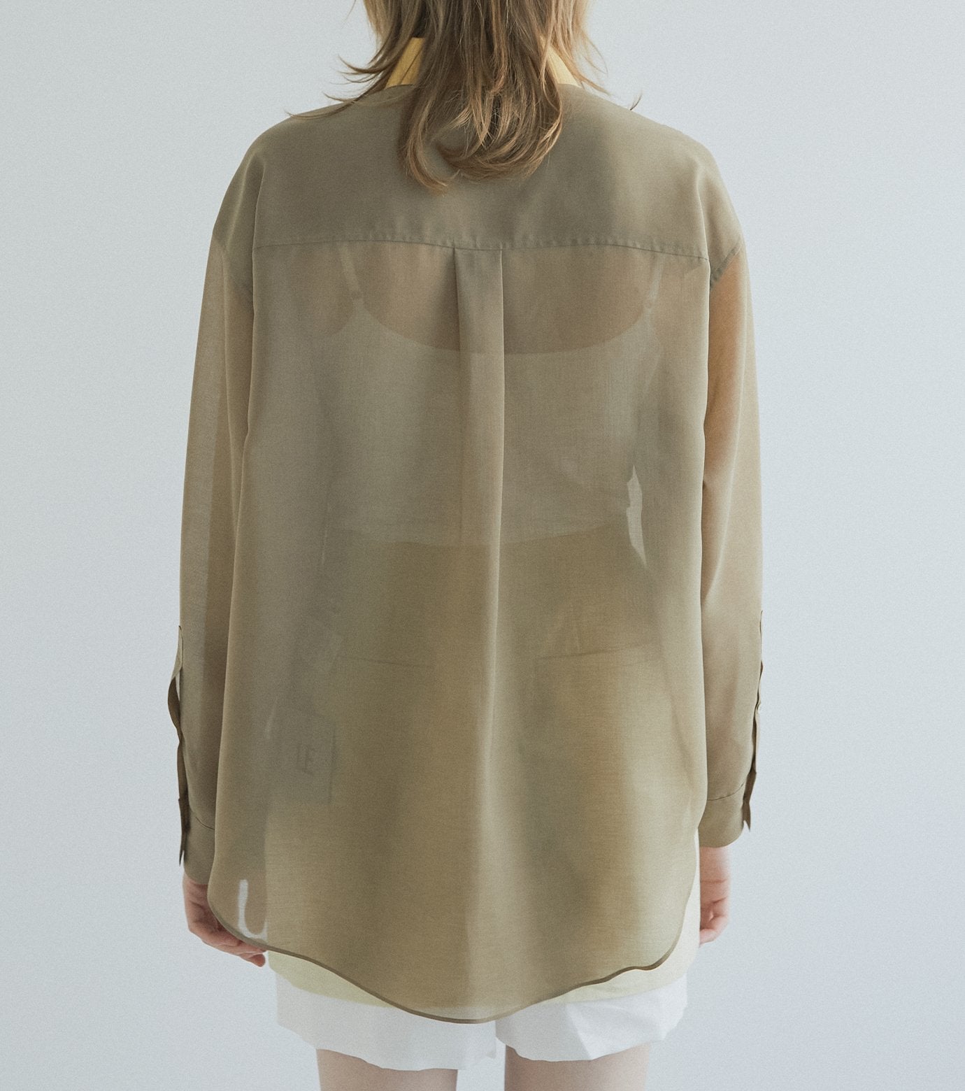 Voile Front Press Shirt