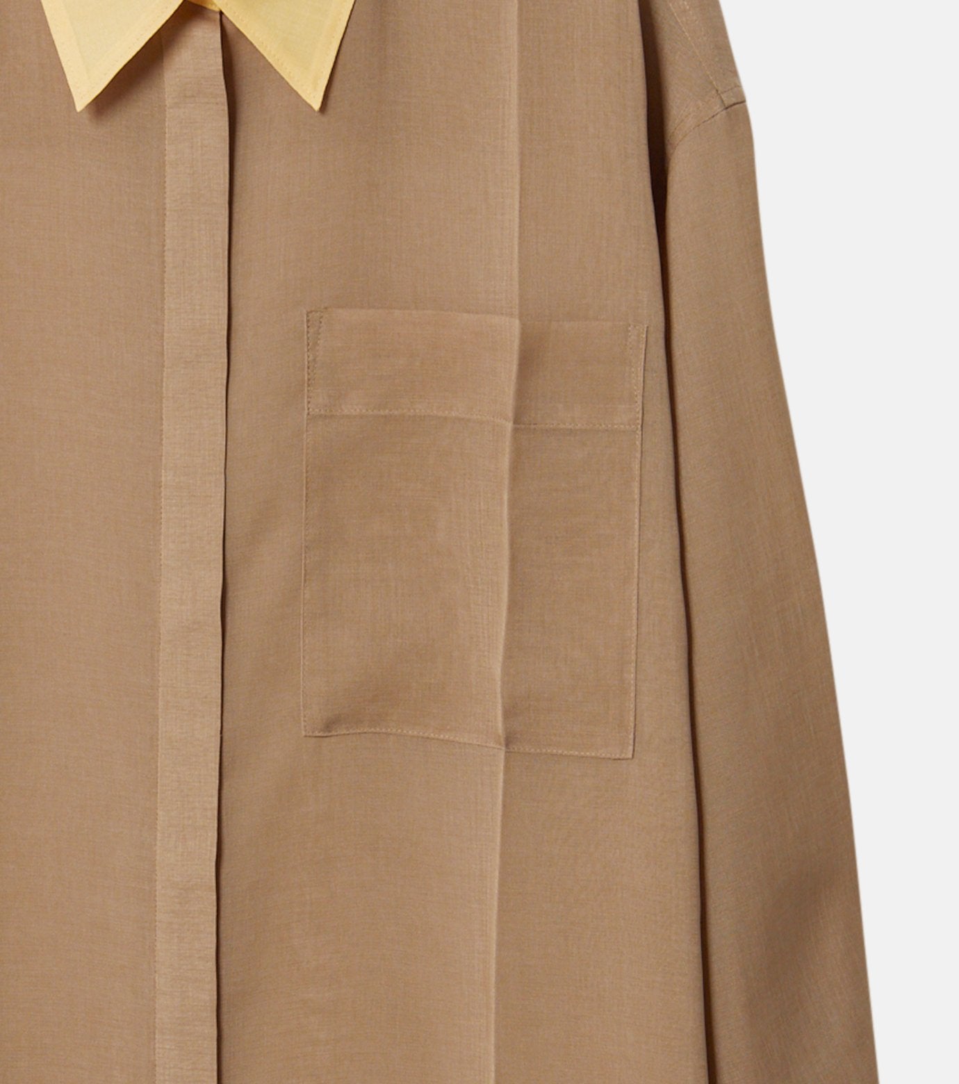 Voile Front Press Shirt