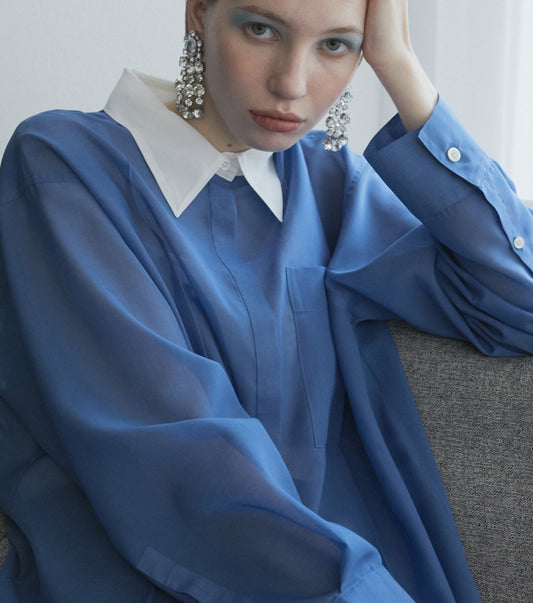 Voile Front Press Shirt