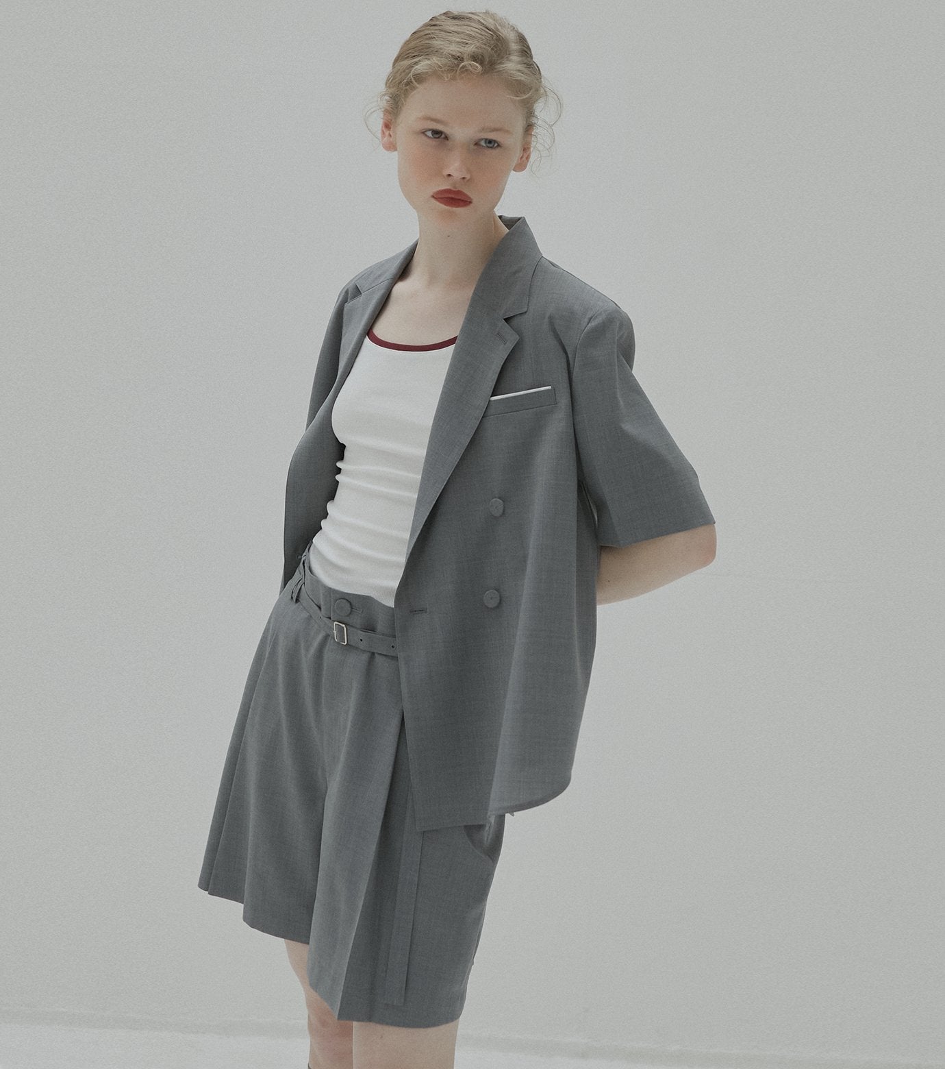 Double-Breasted Shirt Jacket