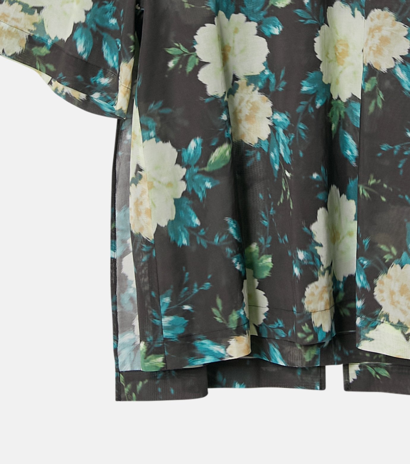 Vintage Floral Capelet Top