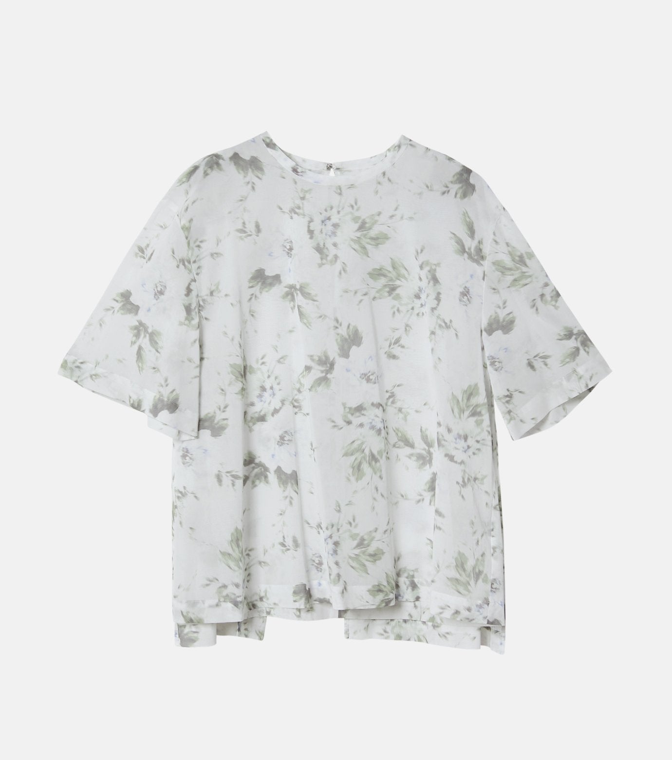 Vintage Floral Capelet Top